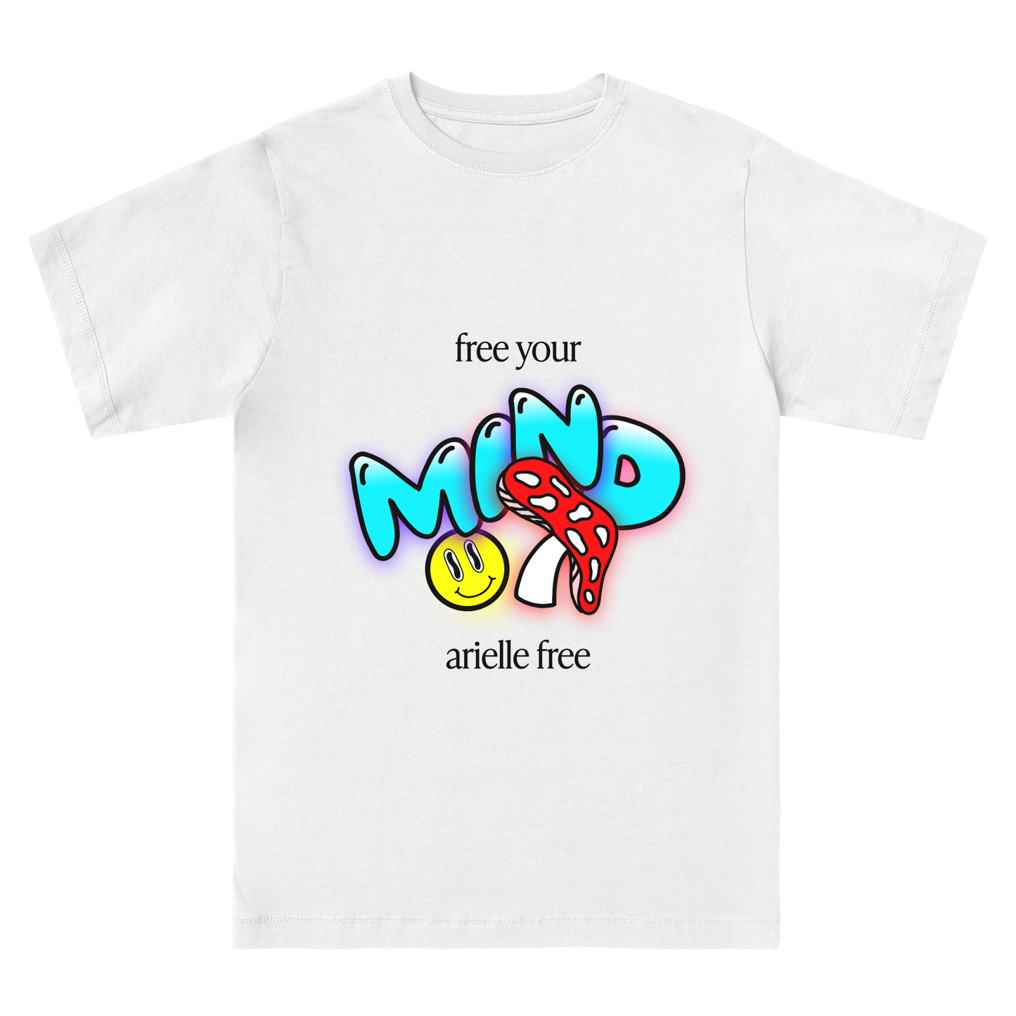 Free Your Mind - Mushroom (W) - Essentials Classic Tee