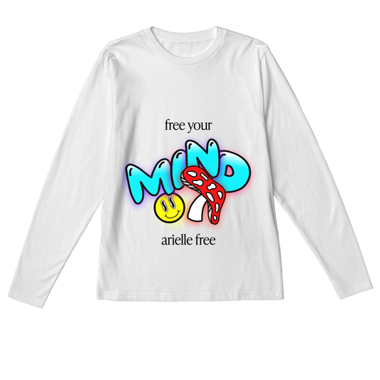 Free Your Mind - Mushroom (W) - Essentials Classic Longsleeve