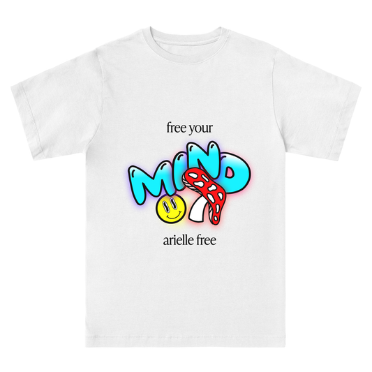 Free Your Mind - Mushroom (W) - Essentials Classic Tee