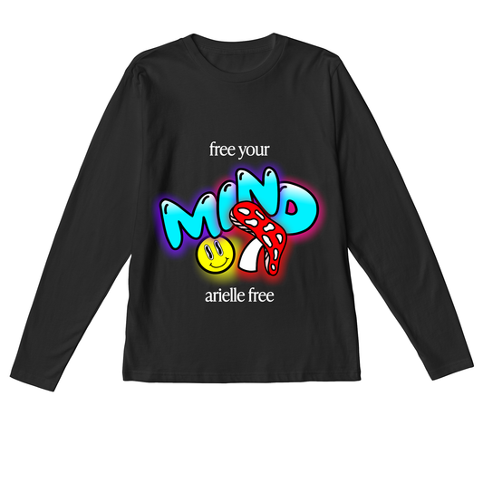 Free Your Mind - Mushroom - Essentials Classic Longsleeve