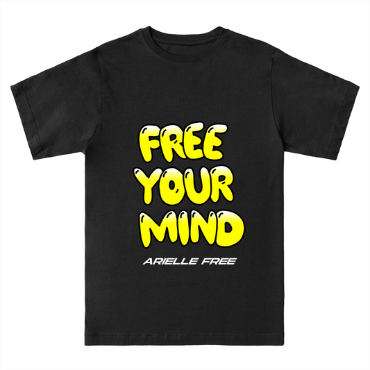 Free Your Mind Yellow Bubble - Essentials Classic Tee
